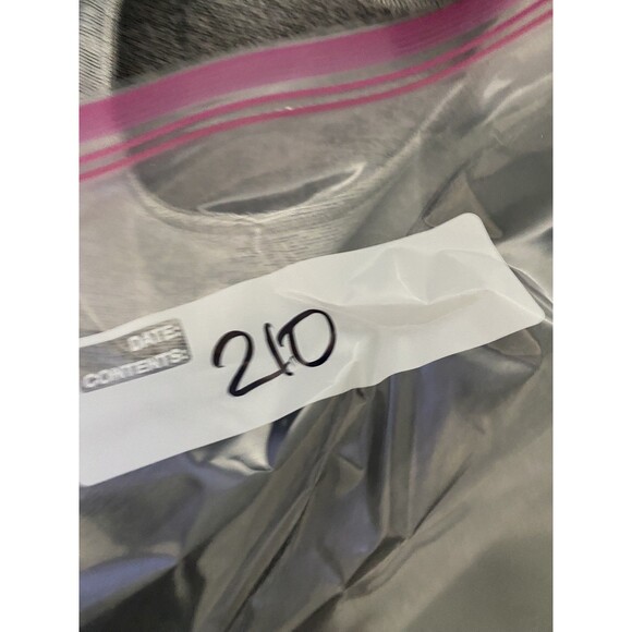 Outdoor Voices Sports Bra Womens Small S Gray tri Toned Racerback slash back - Picture 6 of 6